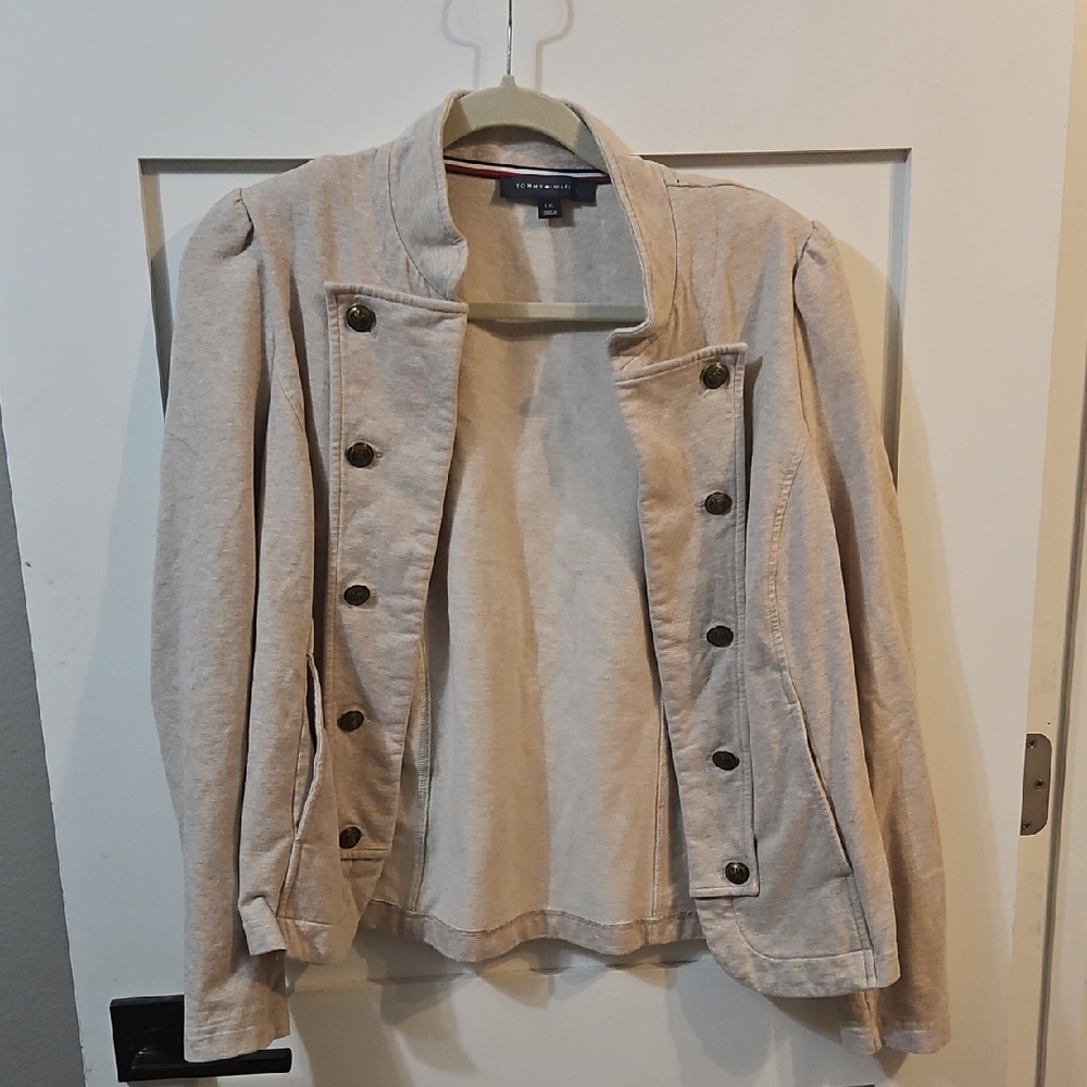 Tommy Hilfiger Women's Cream Utility Jacket